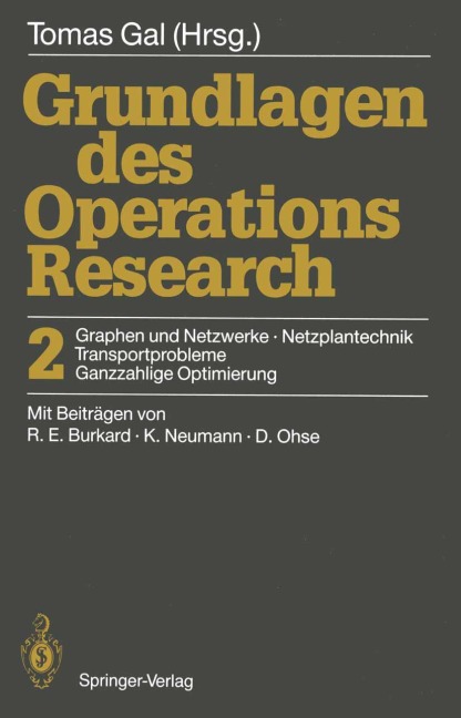 Grundlagen des Operations Research - 