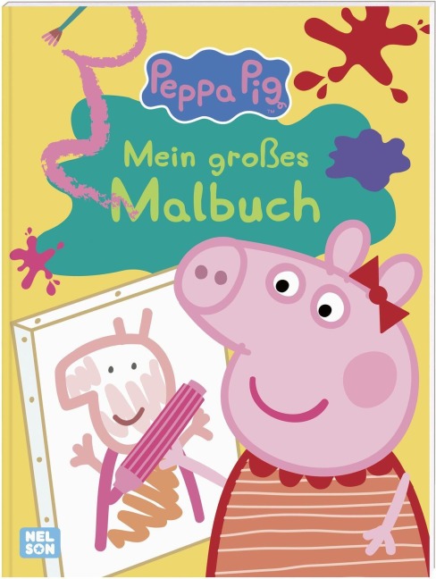 Peppa Wutz Ausmalbilder: Mein großes Malbuch - 
