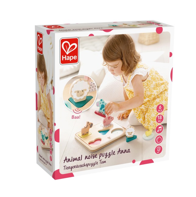 Hape - Tiergeräuschepuzzle Tom - 