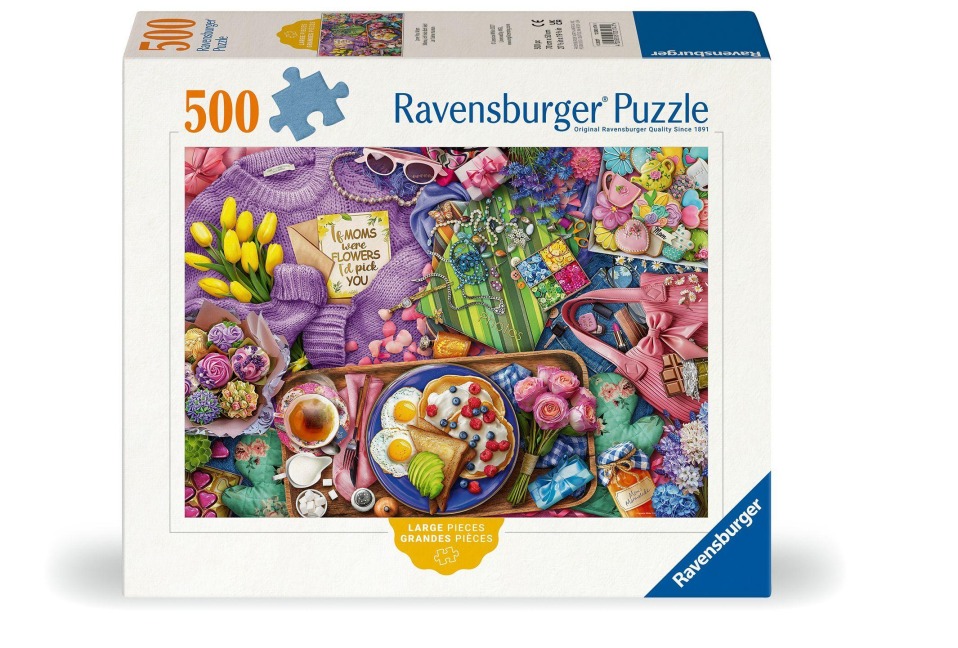 Erwachsenenpuzzle 500 Large Pieces - Mama, ich hab dich lieb! - 
