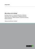 Cover-Bild zum Titel 'Richtig zitieren' von 'Sonja Deml'