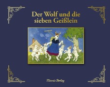 Cover-Bild zum Titel 'Der Wolf und die sieben Geißlein' von 'Jacob Grimm, Wilhelm Grimm'