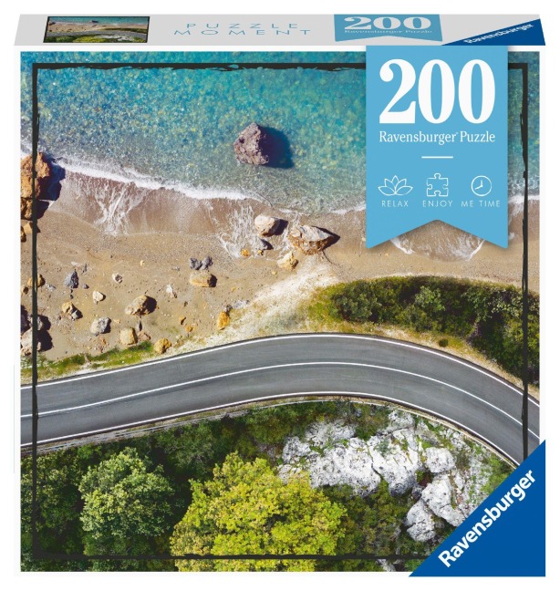 Ravensburger Puzzle - Beachroad - 200 Teile Puzzle Moment - 