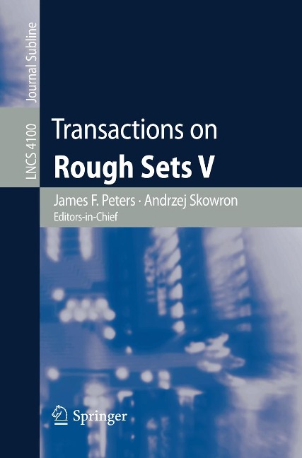 Transactions on Rough Sets V - 