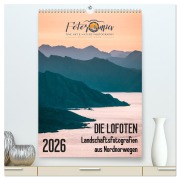 Cover-Bild zum Titel 'Die Lofoten - Landschaftsfotografien aus Nordnorwegen (hochwertiger Premium Wandkalender 2026 DIN A2 hoch), Kunstdruck in Hochglanz' von 'Sebastian Worm'