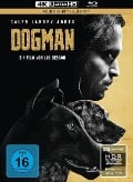 Cover-Bild zum Titel 'DogMan - 2-Disc Limited Collector's Edition im Mediabook - Cover A (UHD-Blu-ray + Blu-ray)' von ''