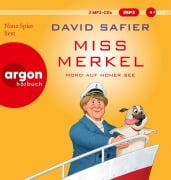 Cover-Bild zum Titel 'Miss Merkel: Mord auf hoher See' von 'David Safier'