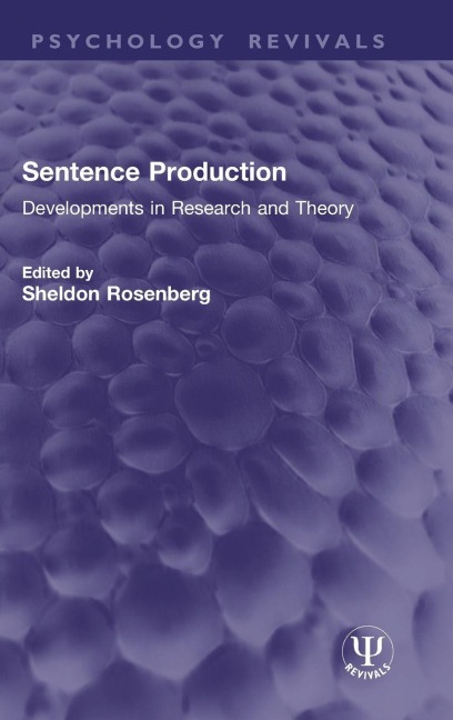 Sentence Production - 