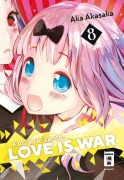 Cover-Bild zum Titel 'Kaguya-sama: Love is War 08' von 'Aka Akasaka'
