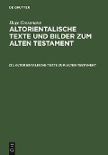 Cover-Bild zum Titel 'Altorientalische Texte zum Alten Testament' von ''