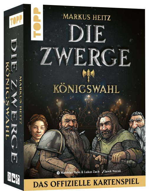 Die Zwerge - Königswahl. Das offizielle Kartenspiel zur Fantasy-Saga von Markus Heitz - Michael Palm, Markus Heitz, Lukas Zach