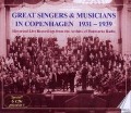 Cover-Bild zum Titel 'Große Sänger und Musiker in Kopenhagen 1931-1939' von 'Weisbach/Malko/Walter/Peters/Tango/Hansen/Jensen'