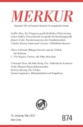 Cover-Bild zum Titel 'MERKUR Gegründet 1947 als Deutsche Zeitschrift für europäisches Denken - 3/2022' von ''