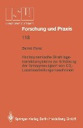 Cover-Bild zum Titel 'Hochdynamische Strahllagekorrektursysteme zur Erhöhung der Bahngenauigkeit von CO2-Laserbearbeitungsmaschinen' von 'Bernd Renz'