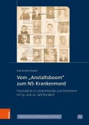 Cover-Bild zum Titel 'Vom "Anstaltsboom" zum NS-Krankenmord' von 'Kathleen Haack'