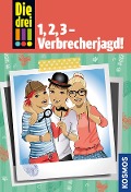 Cover-Bild zum Titel 'Die drei !!!, 1, 2, 3 - Verbrecherjagd! (drei Ausrufezeichen)' von 'Maja von Vogel, Henriette Wich'