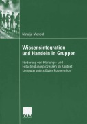 Cover-Bild zum Titel 'Wissensintegration und Handeln in Gruppen' von 'Natalja Menold'