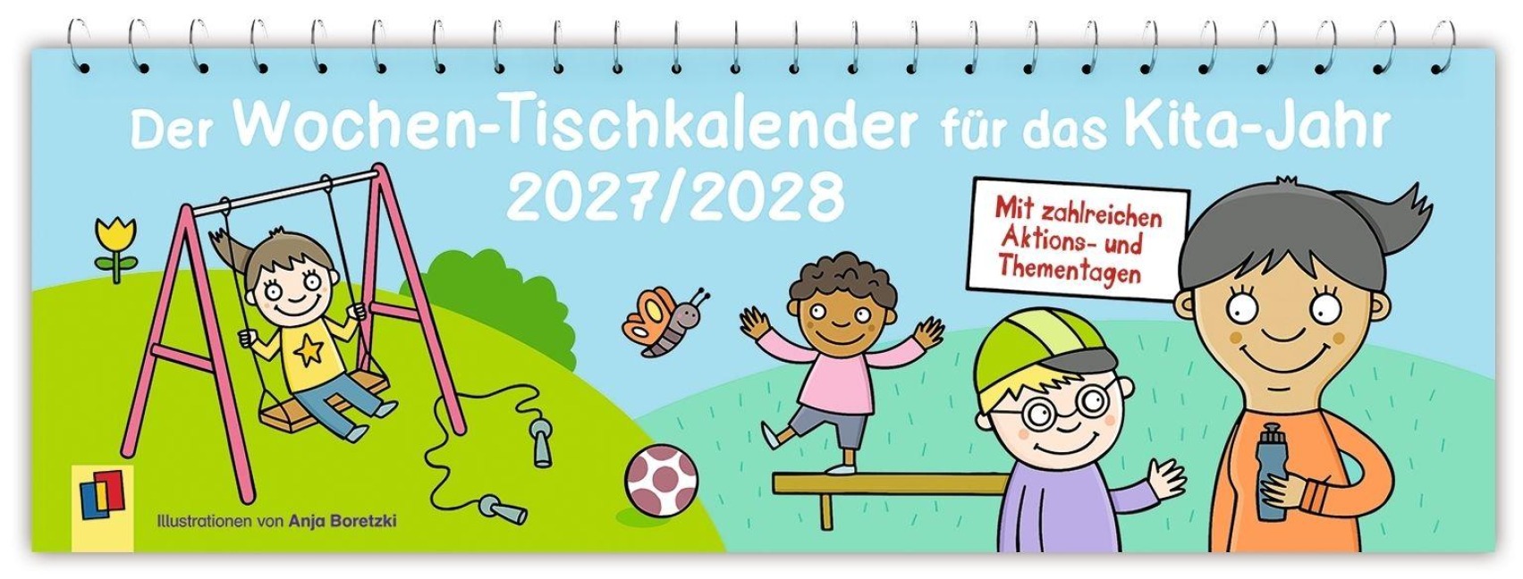 Der Wochen-Tischkalender für das Kita-Jahr 2027/2028 - 