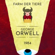 Cover-Bild zum Titel 'George Orwell: 1984, Farm der Tiere' von 'George Orwell'