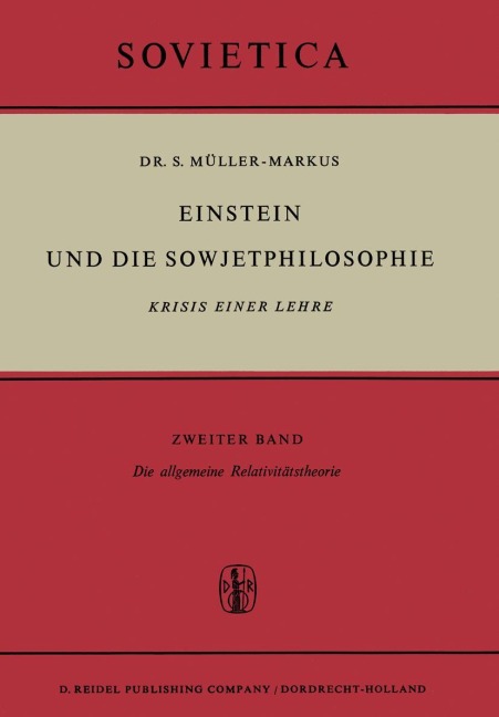 Einstein und die Sowjetphilosophie - S. Müller-Markus