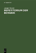 Repetitorium der Botanik - Adolph Hansen