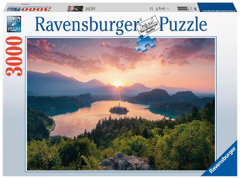 Ravensburger Puzzle 17445 Bleder See, Slowenien - 3000 Teile Puzzle für Erwachsene und Kinder ab 14 Jahren - 