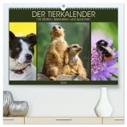 Cover-Bild zum Titel 'Der Tierkalender mit Zitaten, Weisheiten und Sprüchen (hochwertiger Premium Wandkalender 2026 DIN A2 quer), Kunstdruck in Hochglanz' von 'AD DESIGN Photo PhotoArt Dölling'