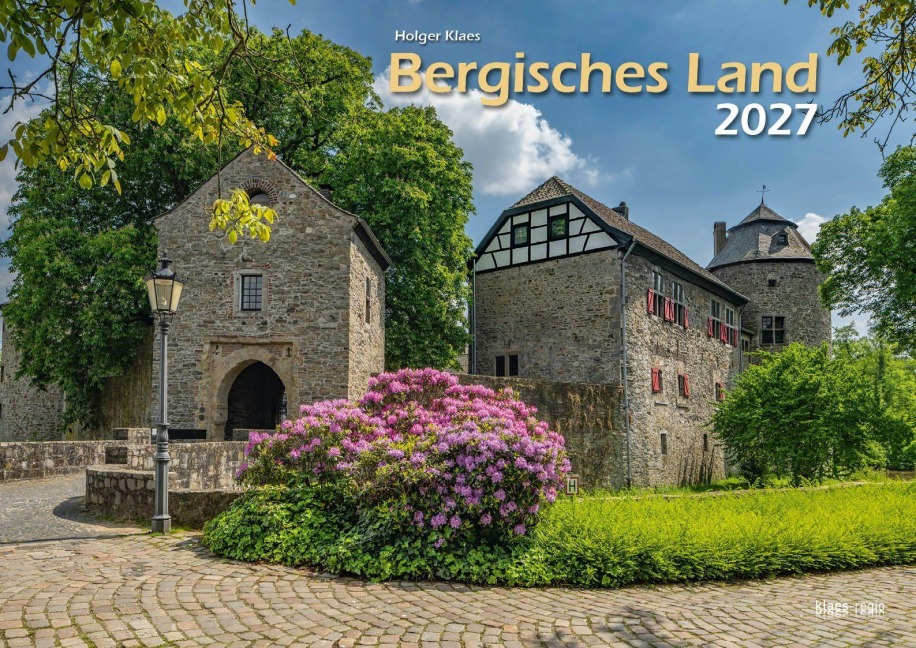 Bergisches Land 2027 Bildkalender A3 quer, spiralgebunden - 