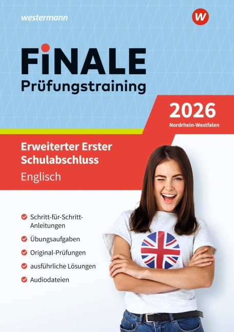 FiNALE Prüfungstraining Erweiterter Erster Schulabschluss Nordrhein-Westfalen. Englisch 2026 - Daniel Buck