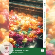 Cover-Bild zum Titel 'The Silenced Stitch - Englische Krimi-Lektüre A2-B1 (+ Audio-CD)' von 'Carolyn Marsh'