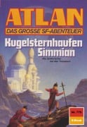 Cover-Bild zum Titel 'Atlan 779: Kugelsternhaufen Simmian' von 'Hubert Haensel'