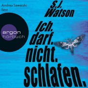 Cover-Bild zum Titel 'Ich. darf. nicht. schlafen' von 'S. J. Watson'