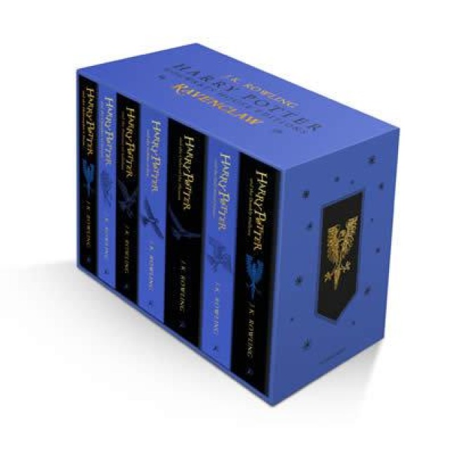 Harry Potter Ravenclaw House Editions Paperback Box Set - J. K. Rowling