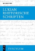 Cover-Bild zum Titel 'Rhetorische Schriften' von 'Lukian'