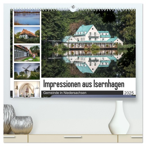 Impressionen aus Isernhagen (hochwertiger Premium Wandkalender 2025 DIN A2 quer), Kunstdruck in Hochglanz - SchnelleWelten SchnelleWelten