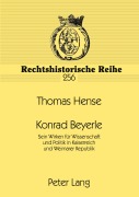 Cover-Bild zum Titel 'Konrad Beyerle' von 'Thomas Hense'
