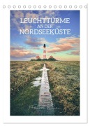 Cover-Bild zum Titel 'Leuchttürme an der Nordseeküste (Tischkalender 2026 DIN A5 hoch), CALVENDO Monatskalender' von 'Florian Kunde'