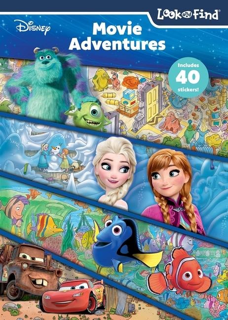 Disney: Movie Adventures Look and Find - Pi Kids