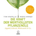Cover-Bild zum Titel 'Die Kraft der wertvollsten Pflanzenöle' von 'Tina Krupalija, Ingrid Karner'