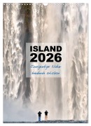 Island 2026 - Einzigartige Natur hautnah erleben (Wandkalender 2026 DIN A3 hoch), CALVENDO Monatskalender - Dirk Vonten