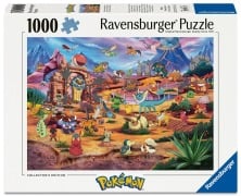 Cover-Bild zum Titel 'Erwachsenenpuzzle 1000 Teile - Pokémon - Flareon and Volcanic Desert' von ''