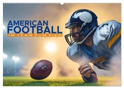 Cover-Bild zum Titel 'American Football - im Team zum Sieg (Wandkalender 2026 DIN A2 quer), CALVENDO Monatskalender' von 'Renate Utz'