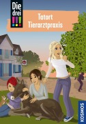 Cover-Bild zum Titel 'Die drei !!!, 102, Tatort Tierarztpraxis' von 'Ann-Katrin Heger'