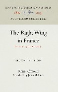 Cover-Bild zum Titel 'The Right Wing in France' von 'René Rémond'