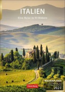 Cover-Bild zum Titel 'Italien Wochenplaner 2027 - Eine Reise in 53 Bildern' von 'Martina Schnober-Sen'