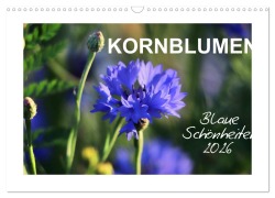 Kornblumen - Blaue Schönheiten (Wandkalender 2026 DIN A3 quer), CALVENDO Monatskalender - Sabine Löwer