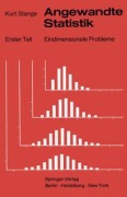 Cover-Bild zum Titel 'Angewandte Statistik' von 'Kurt Stange'