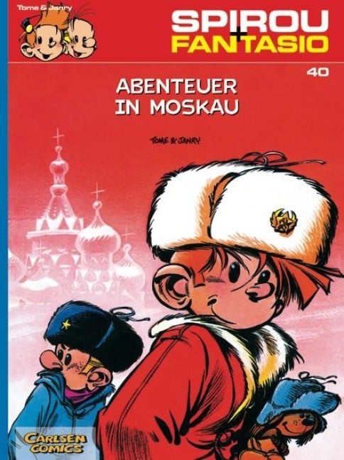 Spirou und Fantasio 40. Abenteuer in Moskau - Tome, Janry