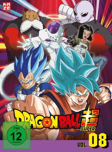 Dragon Ball Super - DVD Box 8 (3 DVDs) - Episoden 113-131 - 