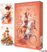 Cover-Bild zum Titel 'Autumn¿s Embrace Lenormand DE - 38 Lenormand-Karten und Booklet' von 'Irene Captijn'